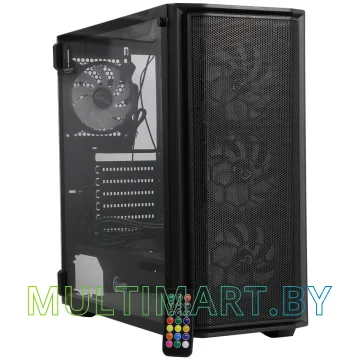 Корпус Powercase Attica Mesh M4 ARGB (CAMB-A4)